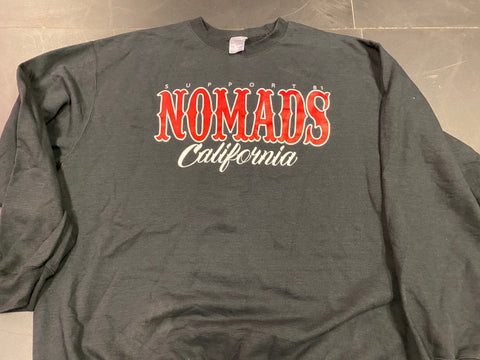 California Nomads support 81 crew neck